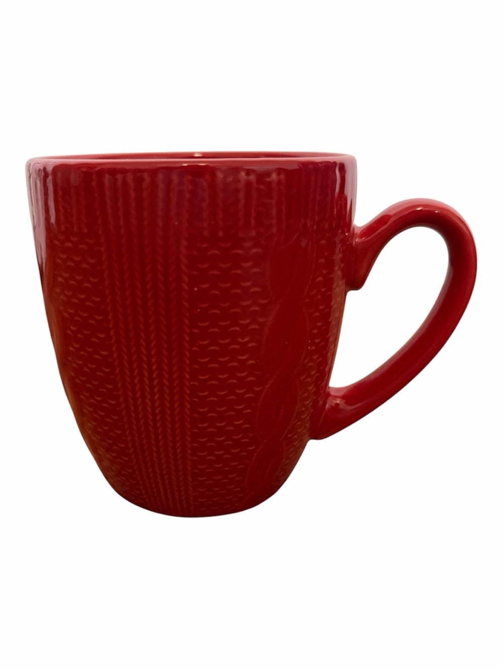 Royal Norfolk Red Textured Ceramic Mug